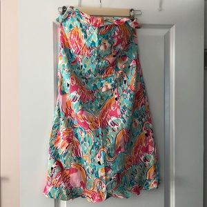Lilly Pulitzer Flamingo and Peel And Eat Dress
